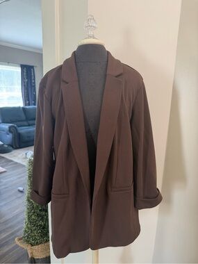New Maurice’s Brown Blazer Size XXL Womens